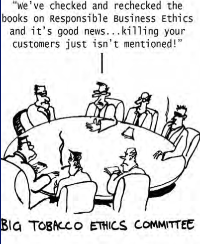 Tobacco Business Ethics